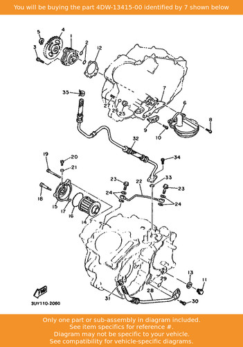 Yamaha seal oil strainer - seal,,