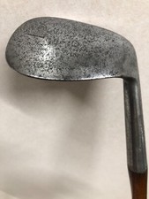 Vintage Alex Patrick, Leven Hickory Niblick  'The Bass Rock' Diamond Faced Model