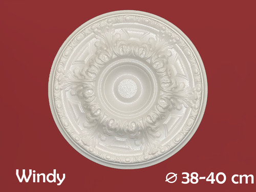 Ceiling rose polystyrene - polystyrene, easy