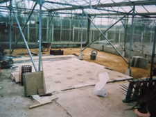 Agricultural/Commercial Large 4 Bay Glass Greenhouse 42 x 76ft Aluminium Frame 