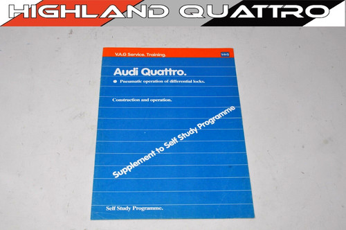 Audi quattro - , self