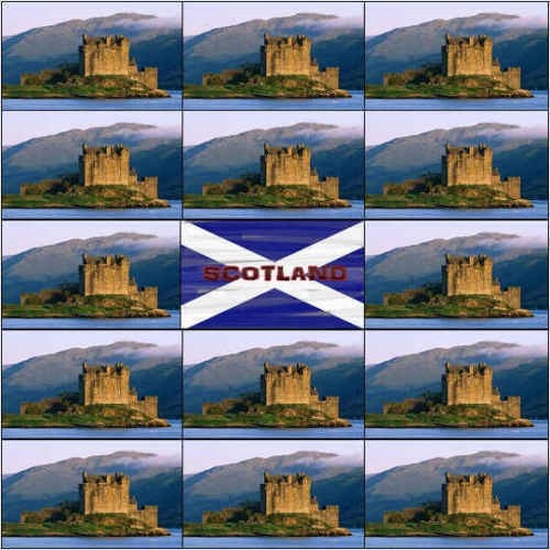 Postcard scotland towns - scotland, /