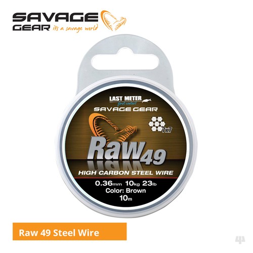 Savage gear raw steel - raw,