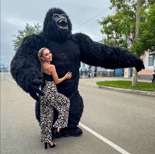 Giant gorilla inflatable - gorilla,