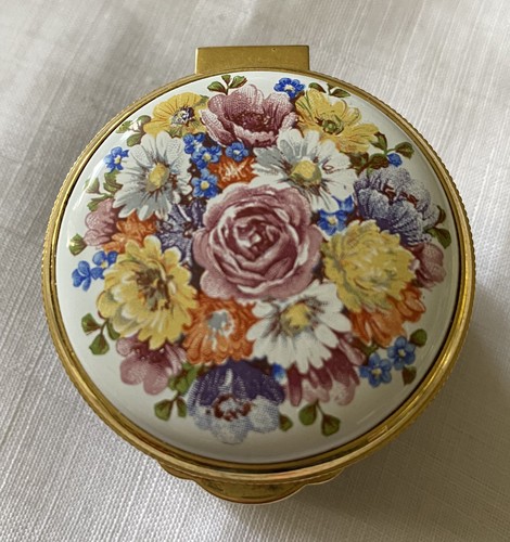Pretty floral english enamels - floral,