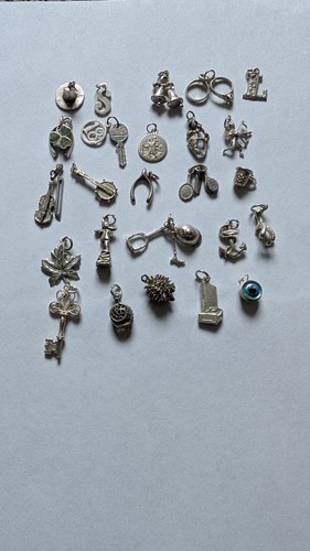 Vintage sterling silver - sterling, charms