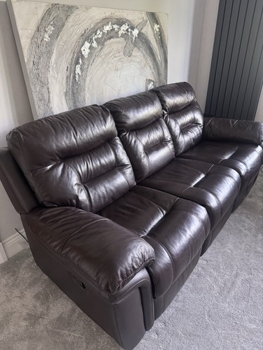 Dfs leather seater and - dfs,