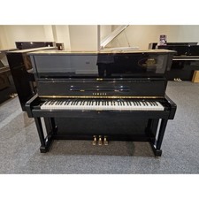 Secondhand Yamaha U1 Upright Acoustic Piano Polished Ebony | H2272131