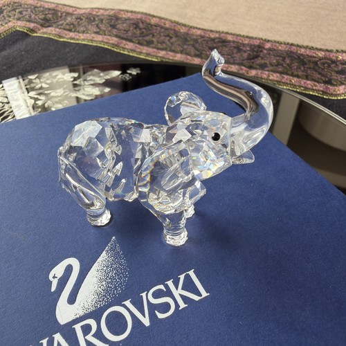 Swarovski crystal elephant - crystal, ‘elephant