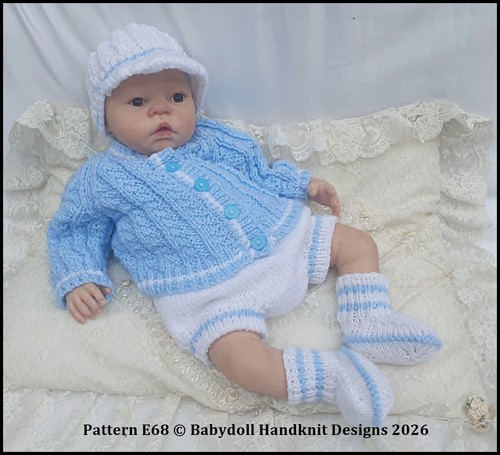 Knitting pattern baby - baby, or