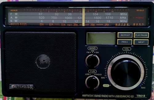Retekess tr618 portable - retekess, fm