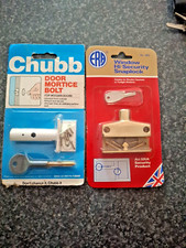 1 x CHUBB  Door Bolt and 1 x