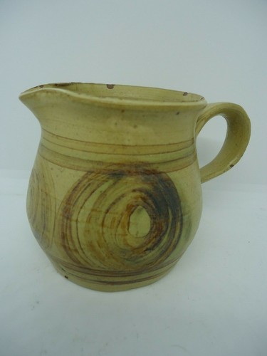 Alvingham pottery cream jug - alvingham,
