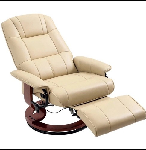 Homcom manual recliner swivel - homcom,