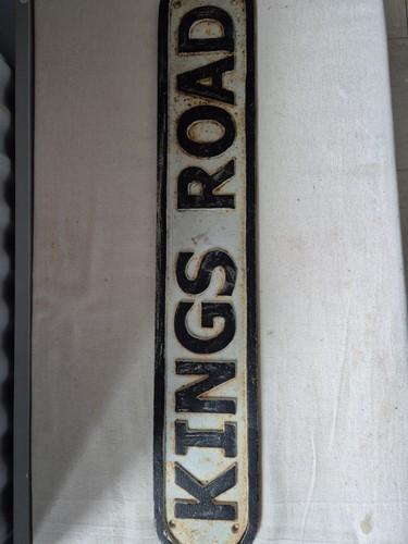 Reclaimed street sign arnside - street,