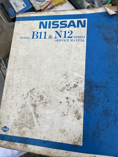 Nissan b11 and n12 - n12, service