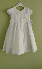 Girls Dress, Ivory, Lace