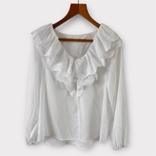Primark Ruffle Blouse Top S