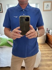 Nike Men's Short Sleeve Polo Shirt XL Blue