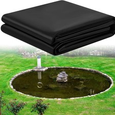 2/3/6M Fish Pond Liner Landscaping Rubber Pool Membrane Garden Water Pond Liner