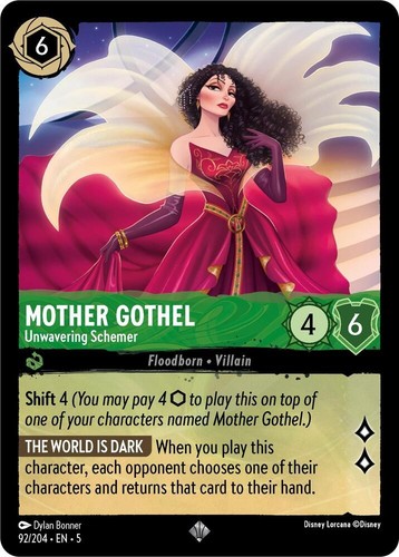 Mother gothel unwavering - -,