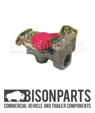Trailer air line red - red, palm