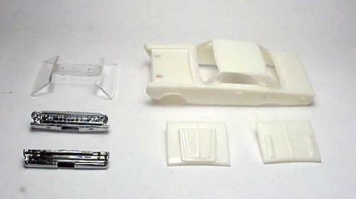 Gtx slot car body - slot, kit