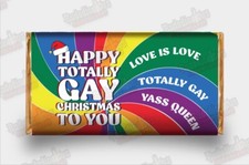 Rude Christmas Funny Chocolate