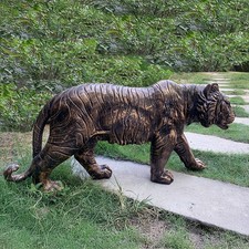 XL 90cm Marble Tiger Garden