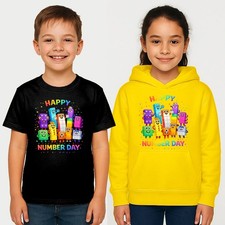 Number Day Kids T Shirt Funny