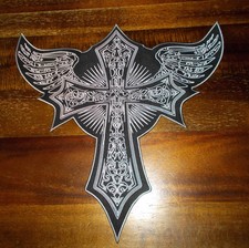 Patch Back Patch Biker Vest -