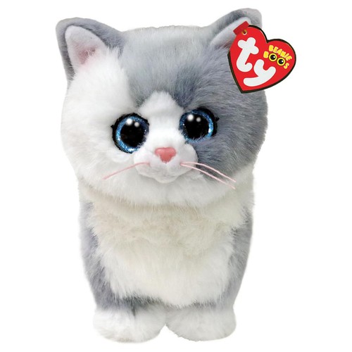 Furley grey white cat - furley,