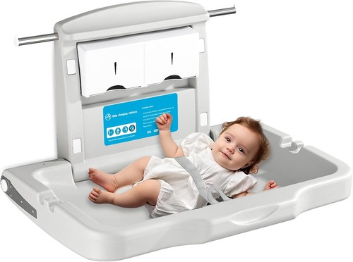 Wall mounted baby changing - mounted,