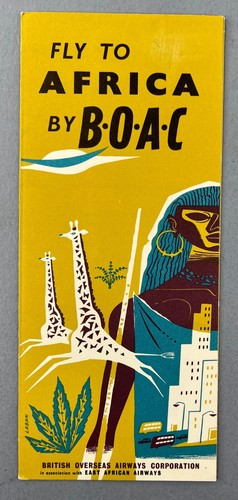 Boac africa vintage - vintage, airline