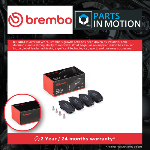 Brake pads set front p59082 - pads,