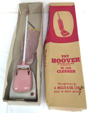 1960s The De Luxe Hoover Toy Cleaner by A. Wells & Co Boxed