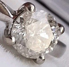 18Ct White Gold 1Ct Large