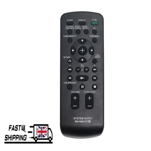 Amu137 replace remote for - rm-amu137,