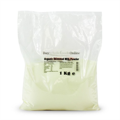 Organic skimmed milk powder - skimmed,