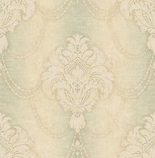Pearl Damask Wallpaper in