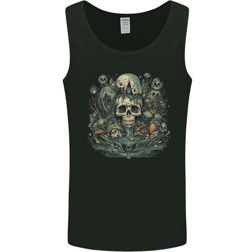Skull city biker gothic - city,