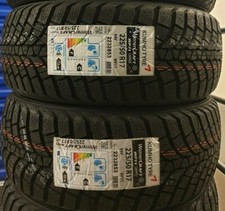 2X NEW KUMHO WINTER
