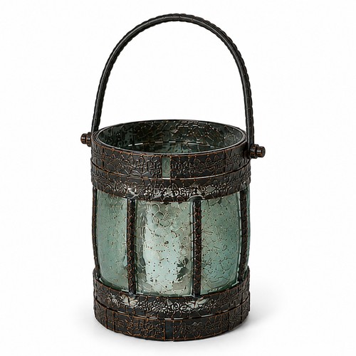 Vintage rustic candle lantern - rustic,