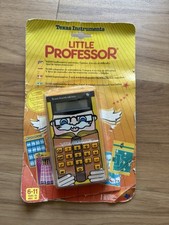 Original - Texas Instrument - Little Professor - 1990’s With Case Completed