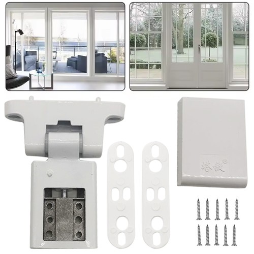 Door hinge white screw upvc - hinge,