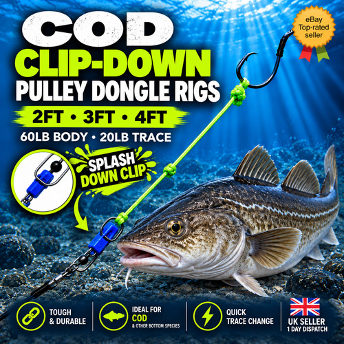 Sea rigs cod clip down - rigs,,