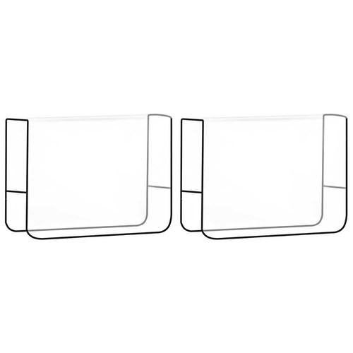 Square clear salon chair - square,