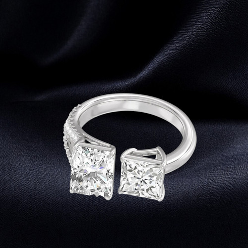 Diamond wedding ring 14k - wedding, white