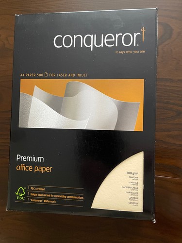 Conqueror paper a4 vellum - conqueror,
