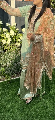 Mehndi outfit pakistani - mehndi,